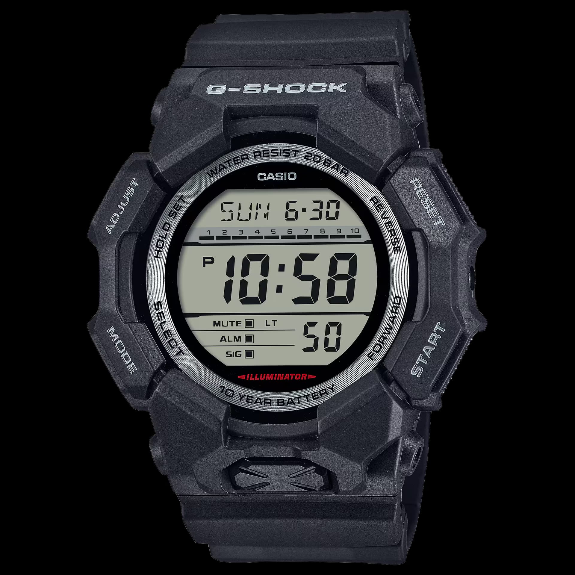 Casio G-Shock GD-010-1 — résine bio