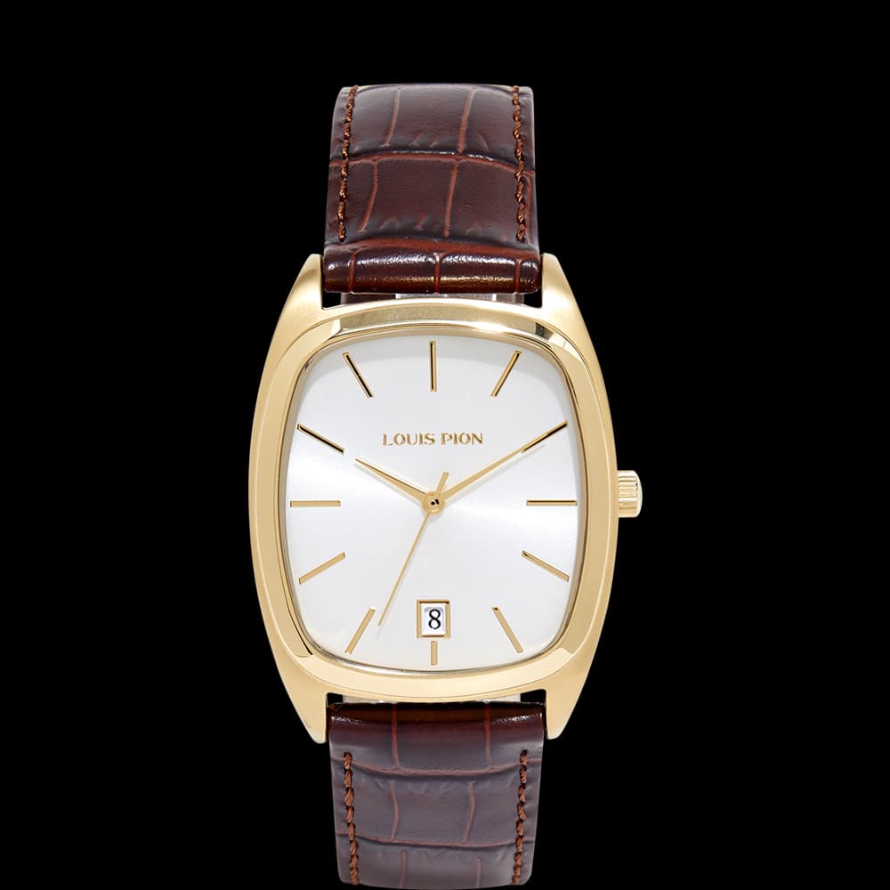 Louis Pion Montre quartz Homme ARSÈNE Blanc