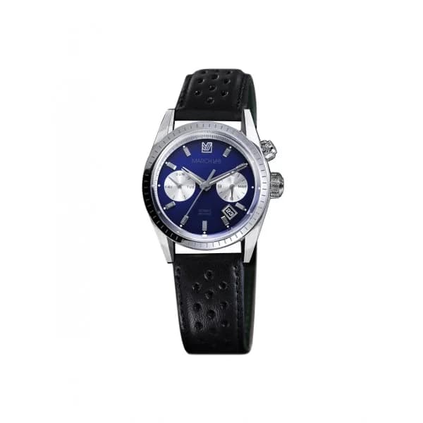 March LA.B Montre MARCH LA.B Agenda Automatique Cadran Ocean Bracelet Buffle