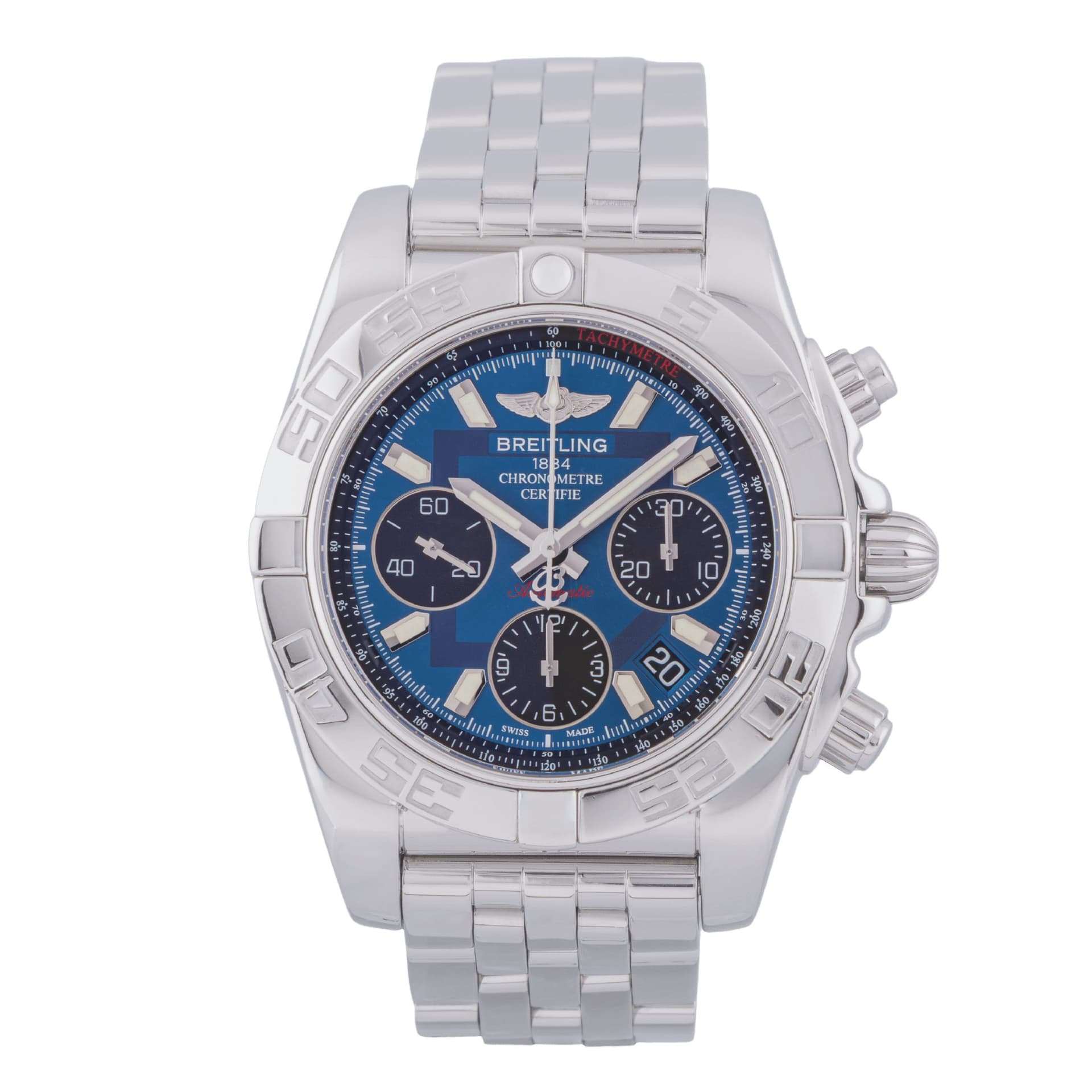 Breitling Montre Breitling Chronomat 41 Chronographe B01 automatique 41 mm Full Set 2016
