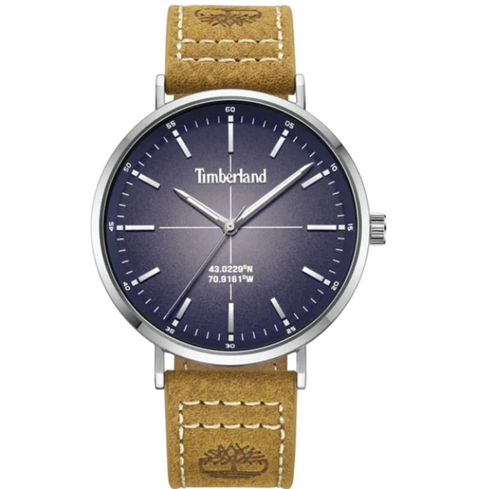 Timberland Montre Timberland Collection Rangeley en Cuir Marron