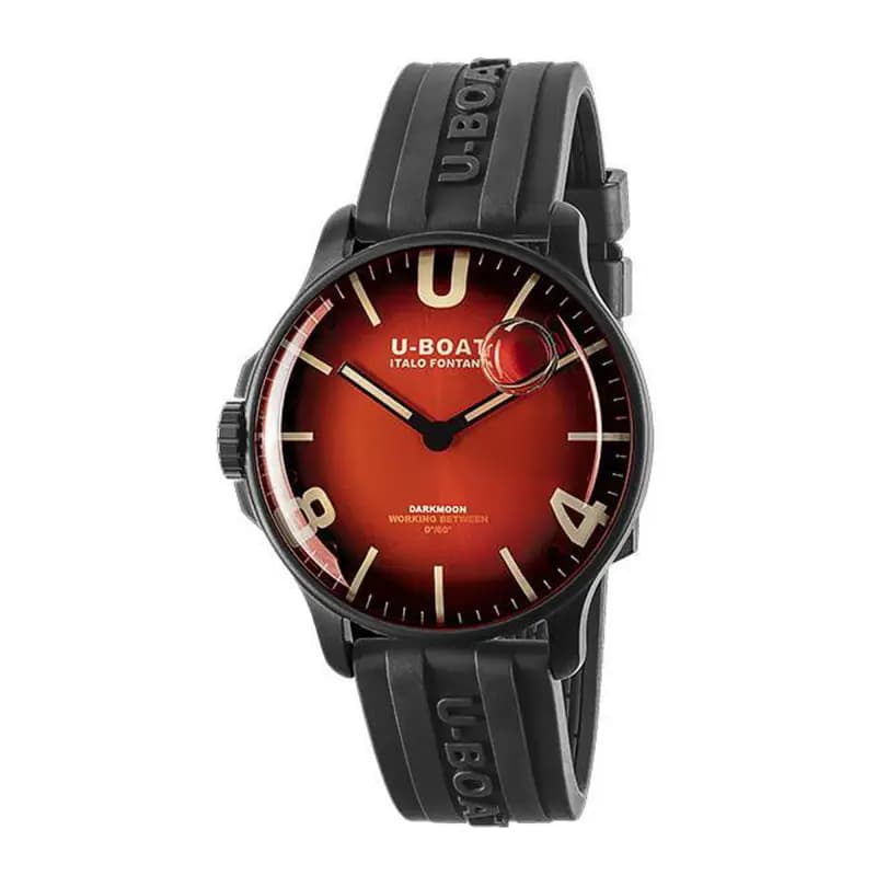 U-Boat Montre Darkmoon Red PVD Soleil 8697/B