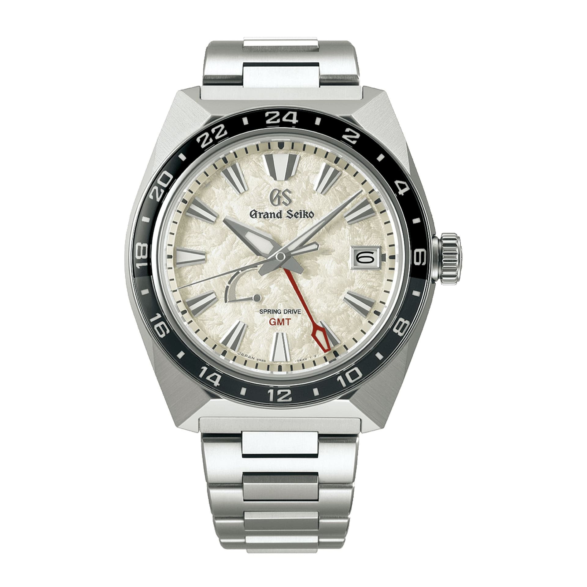 Grand Seiko Montre Grand Seiko Sport Tokyo Lion GMT Titane Spring Drive cadran champagne bracelet titane 44,5 mm
