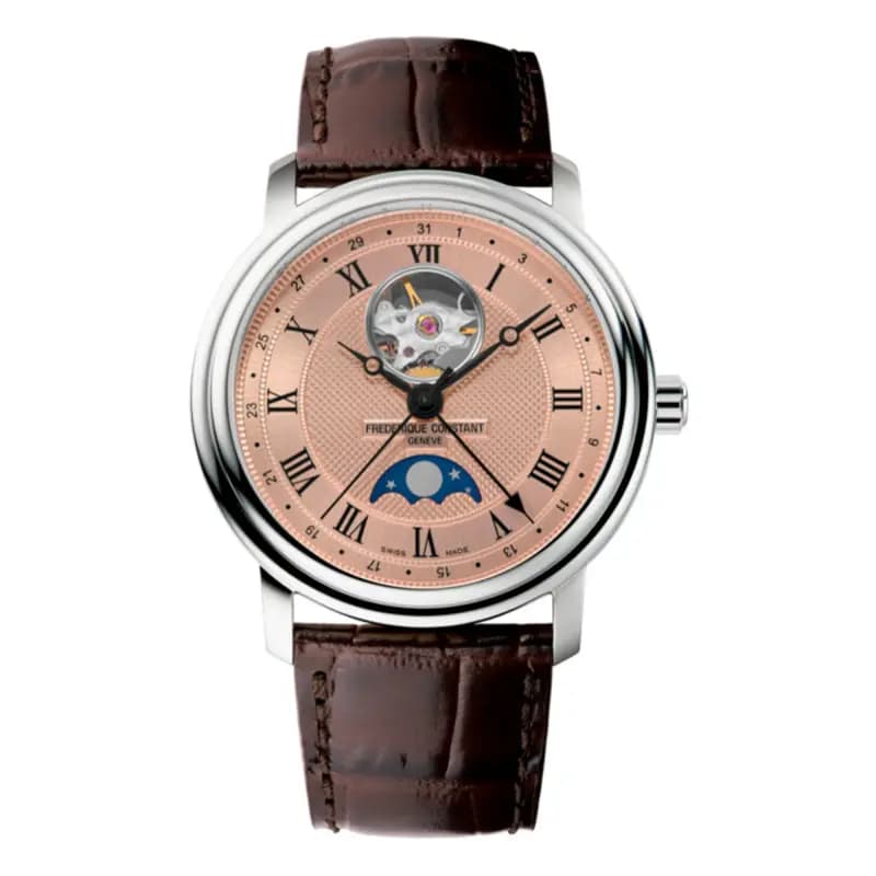 Frédérique Constant Montre Classics Heart Beat Moonphase Date FC-335MCSALB4P26