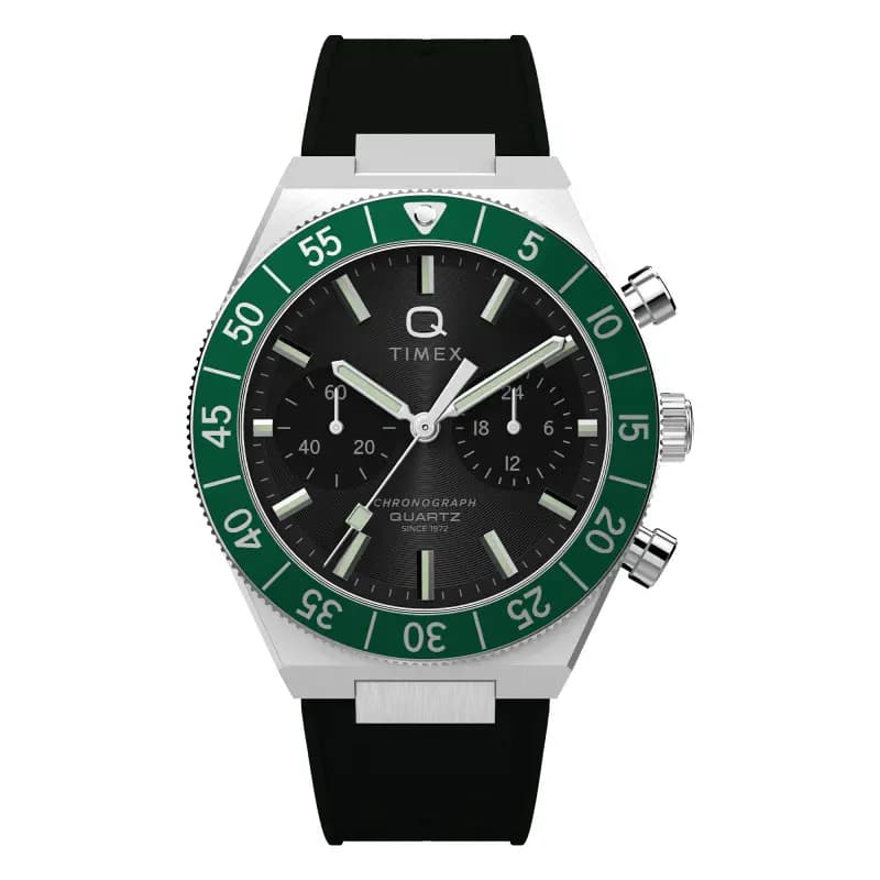 Timex Montre chronographe Q Timex Continental TW2Y56100