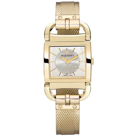 Pequignet E. Montre Pequignet Attellage Quartz - Cadran Nacre Blanc - Bracelet - 5895438-A