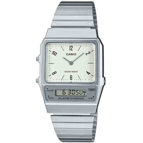 Casio Montre Casio Vintage - Série AQ-800 - Blanc - AQ-800E-7A2