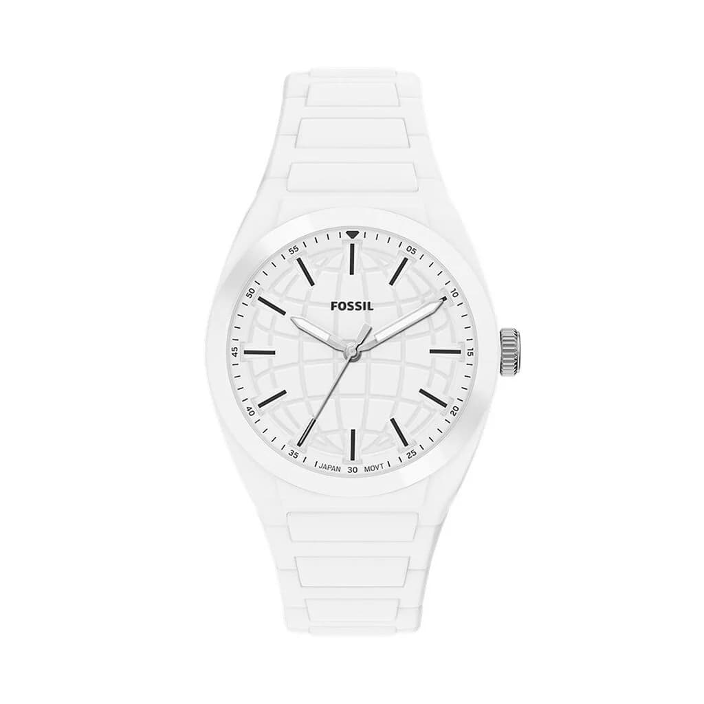 Fossil Montre Fossil Everett 3 Hand Blanc