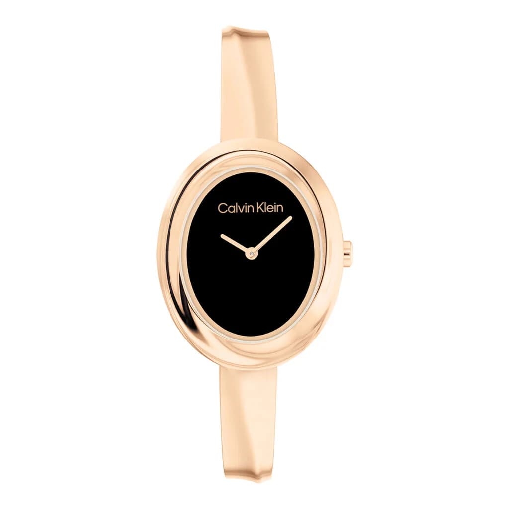 Calvin Klein Montre Calvin Klein Twisted Bezel Noir