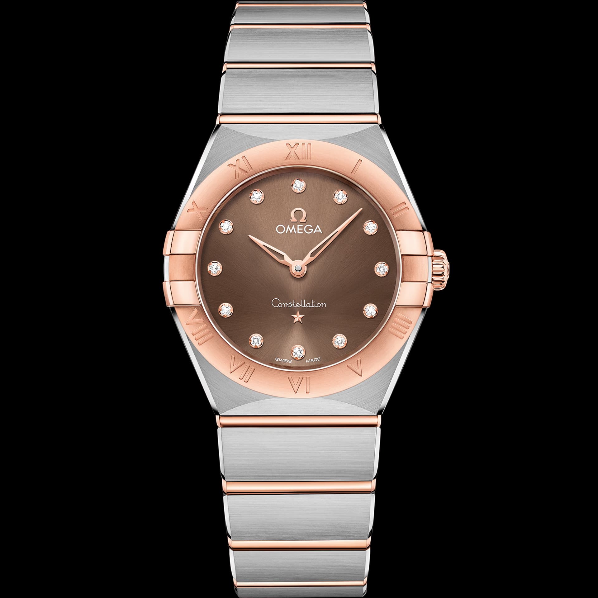 Omega Constellation 28 mm, acier - or « Sedna™ » sur acier - or « Sedna™ »