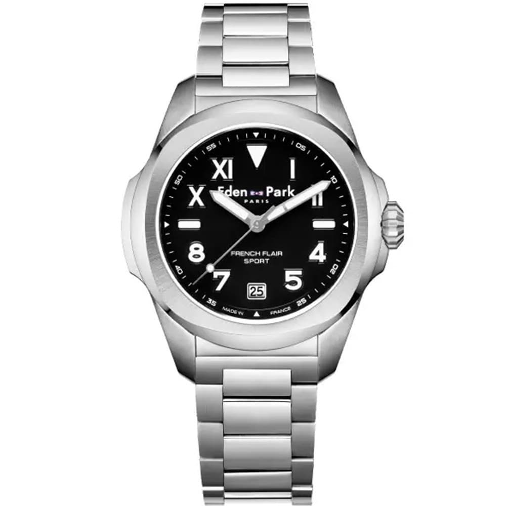 Eden Park Montre Eden Park Collection Sport en Acier Argenté