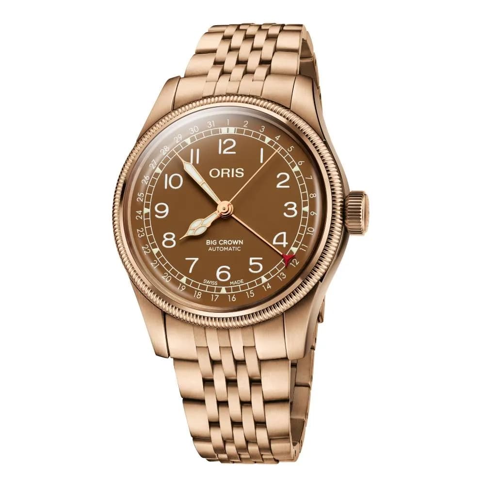 Oris Big crown bronze pointer date