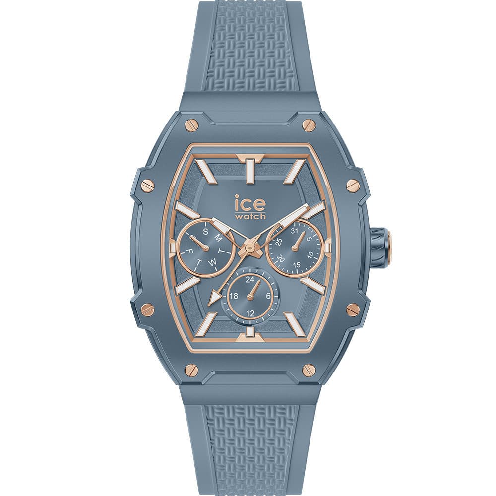 Ice Watch Montre Ice Watch Collection Ice Boliday en Silicone Bleu