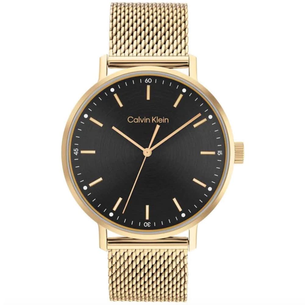 Calvin Klein Montre Calvin Klein Collection Modern en Acier et PVD Doré