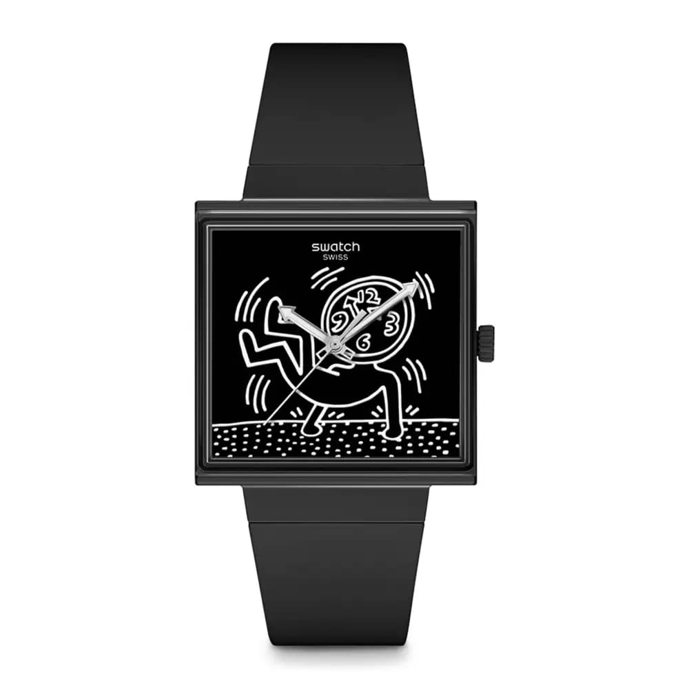 Swatch What if Break Loose — cadran noir