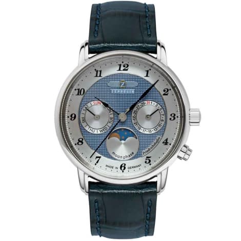 Zeppelin Montre Zeppelin Friedrichshafen Moonphase Lady Quartz Cadran Bleu - 85373