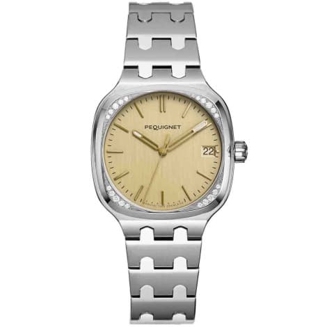 Pequignet Montre Pequignet Manufacture Concorde 20 Diamants - 36mm Automatique Cadran Champagne - 9046429