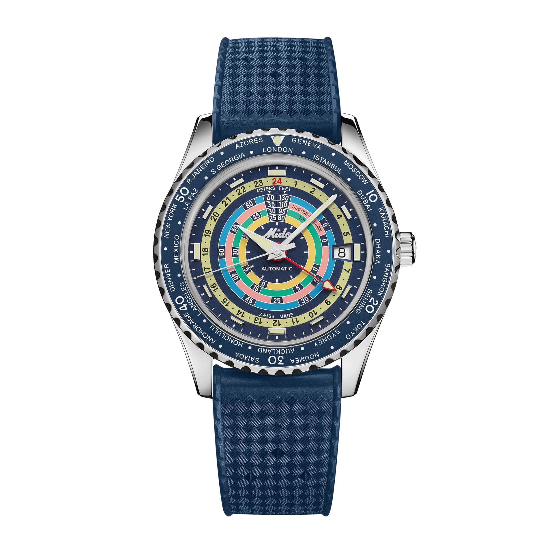 Mido Montre Mido Ocean Star Decompression Worldtimer 40,5 mm- M026.829.17.041.00