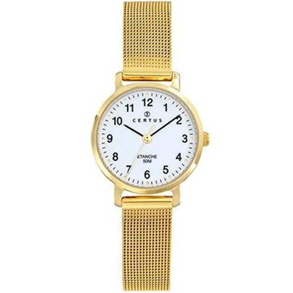 Certus Montre Certus en Acier et PVD Doré