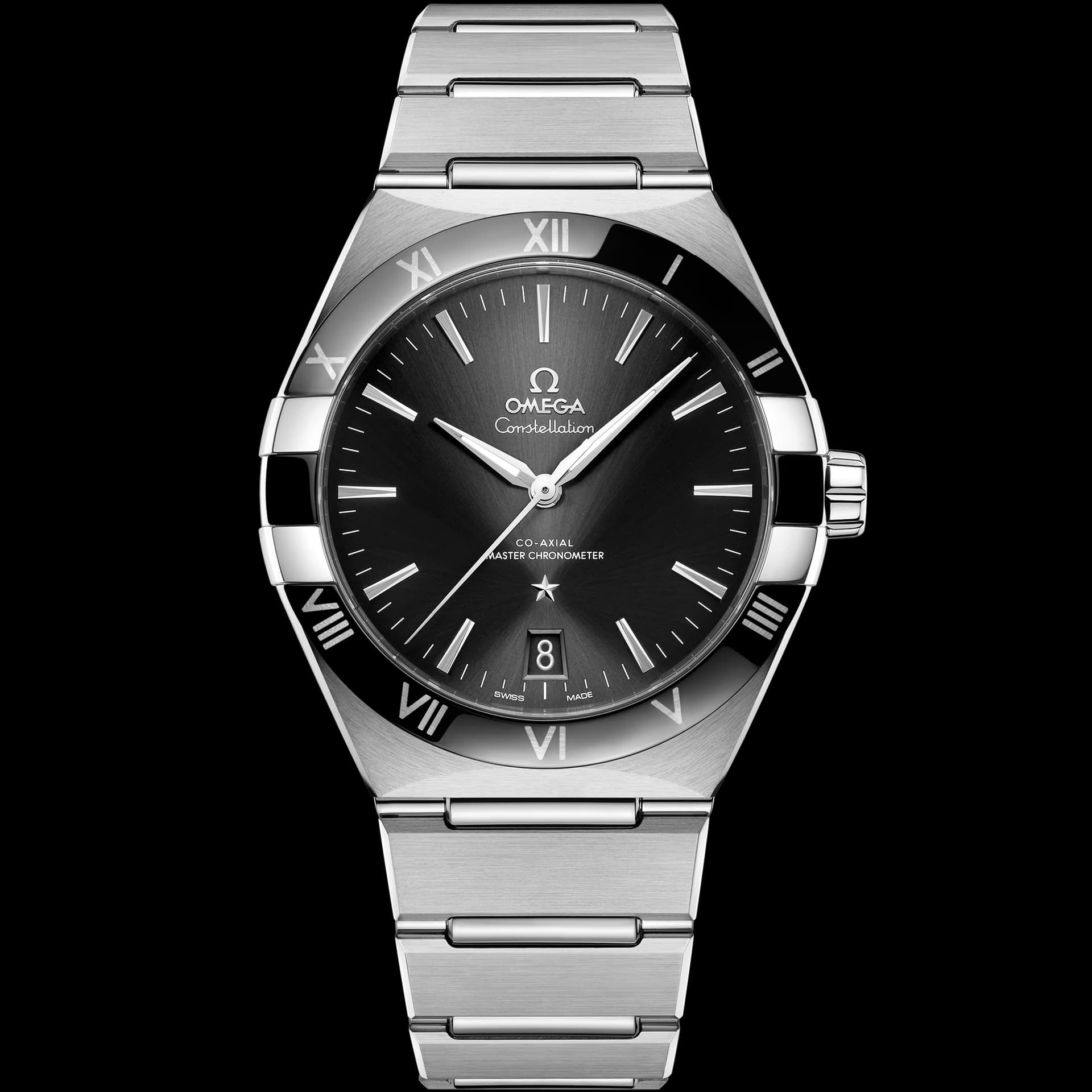 Omega Constellation 41 mm, acier sur acier