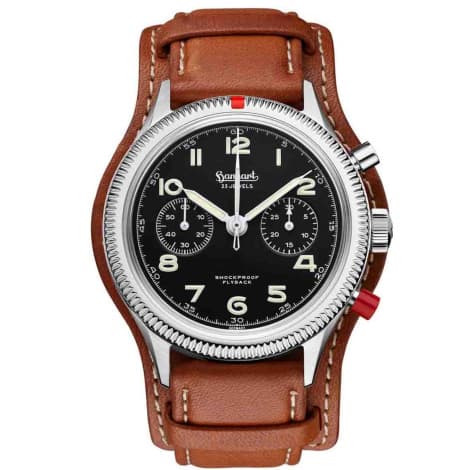 Hanhart Montre Hanhart 417 ES Flyback Steve Mc. Mécanique diamètre 42 mm- H721.212-M
