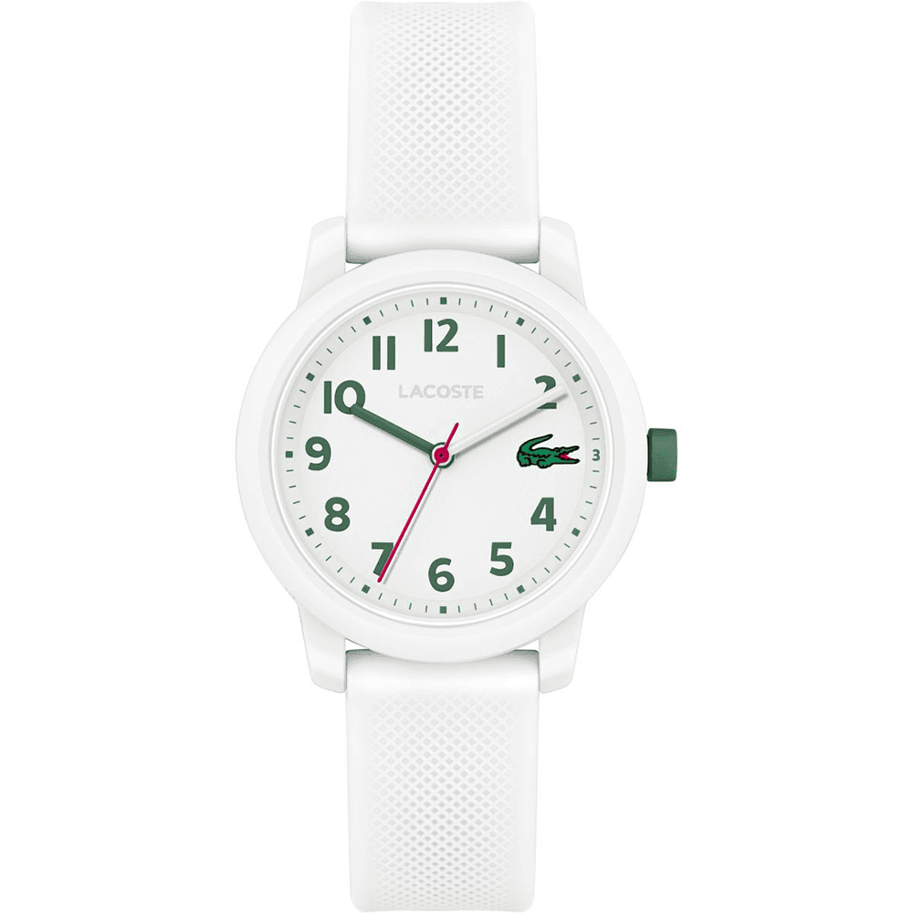 Lacoste Montre Lacoste 12.12 Kids en Plastique Blanc
