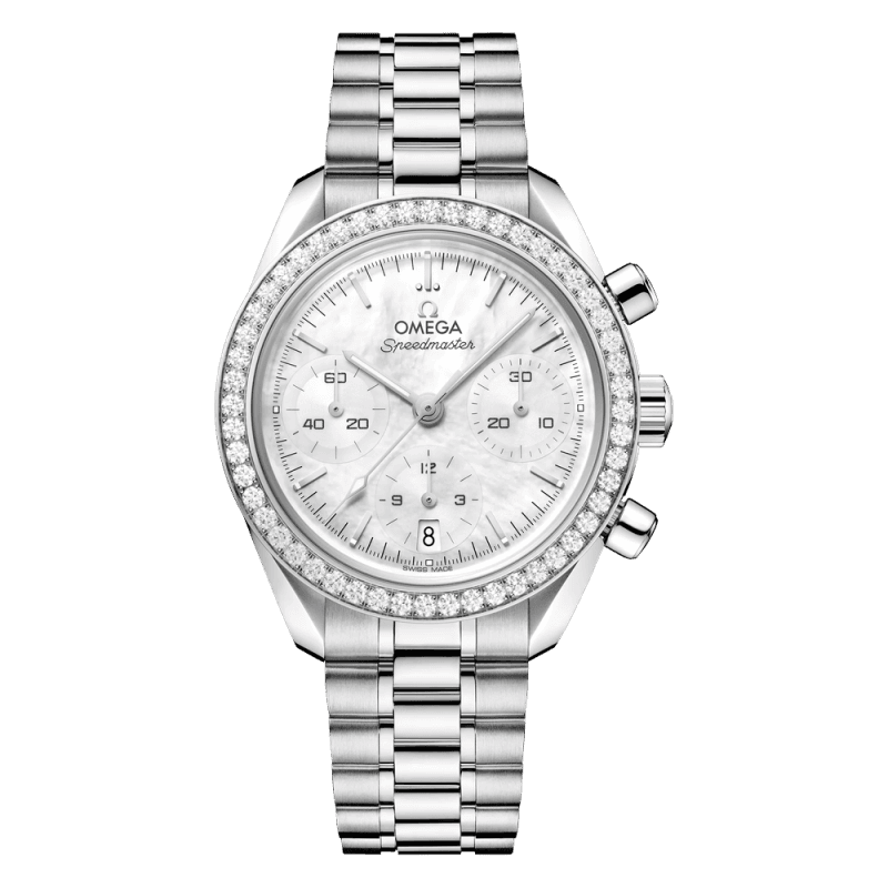 Omega Omega Speedmaster 38 38 mm, acier sur acier 324.15.38.50.05.001