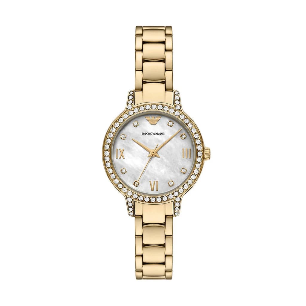 Emporio Armani Montre Emporio Armani Nacre Blanche