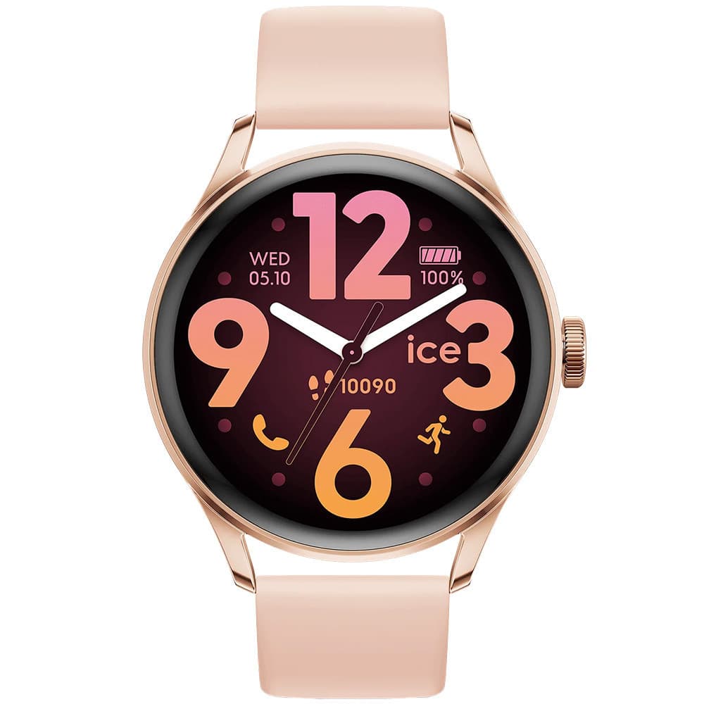 Ice Watch Montre Connectée Ice Watch Collection Ice Smart 3.0 en Silicone Rose