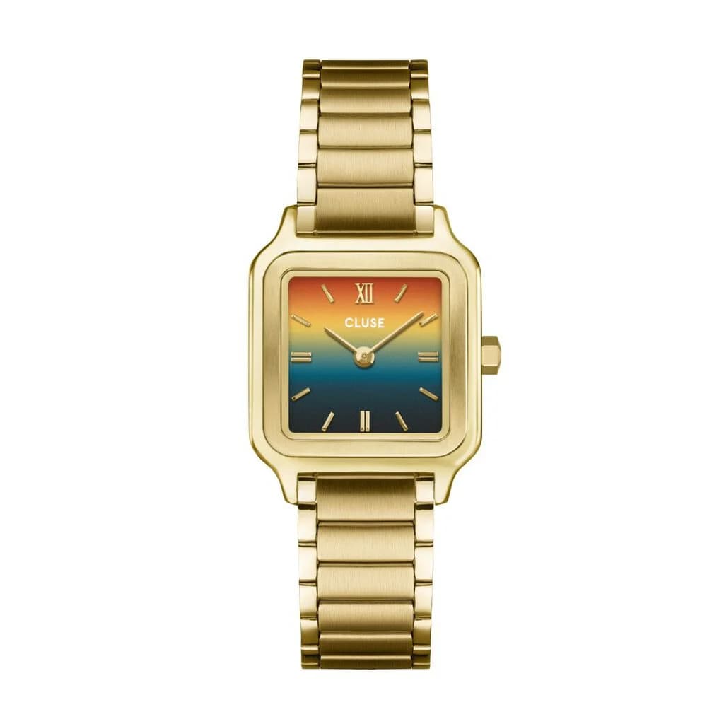Cluse Gracieuse Petite Watch Steel, Sunset, Gold Colour