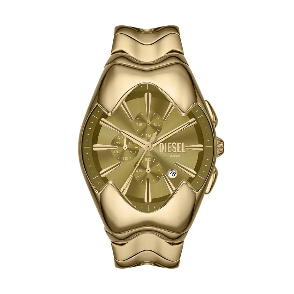 Diesel Montre quartz Homme Mercurial Doré