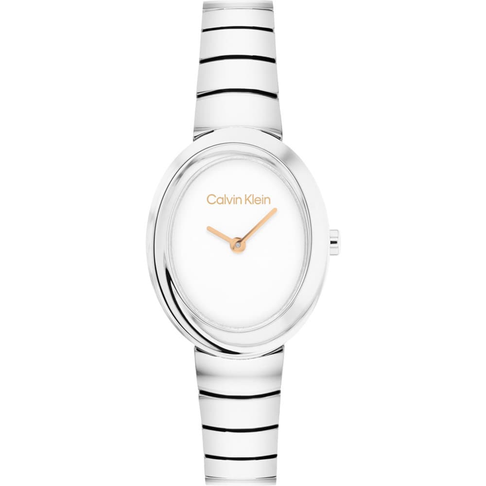 Calvin Klein Montre Calvin Klein Collection Twisted en Acier Argenté