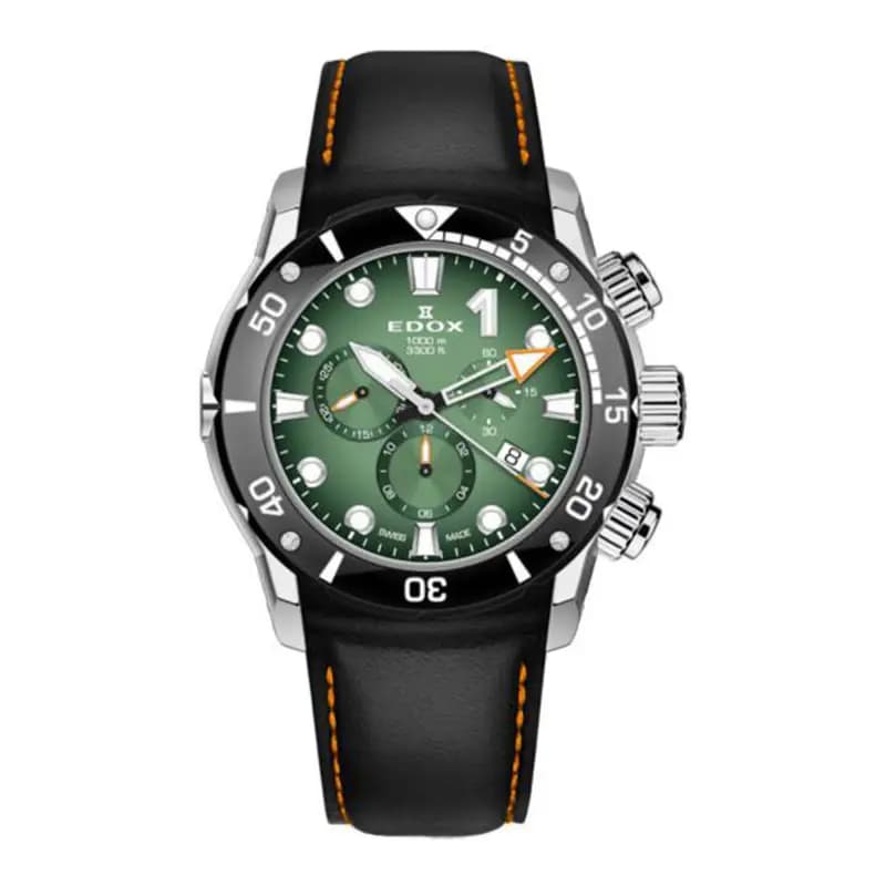 Edox Montre CO-1 Chronograph 10242-TIN-VIN