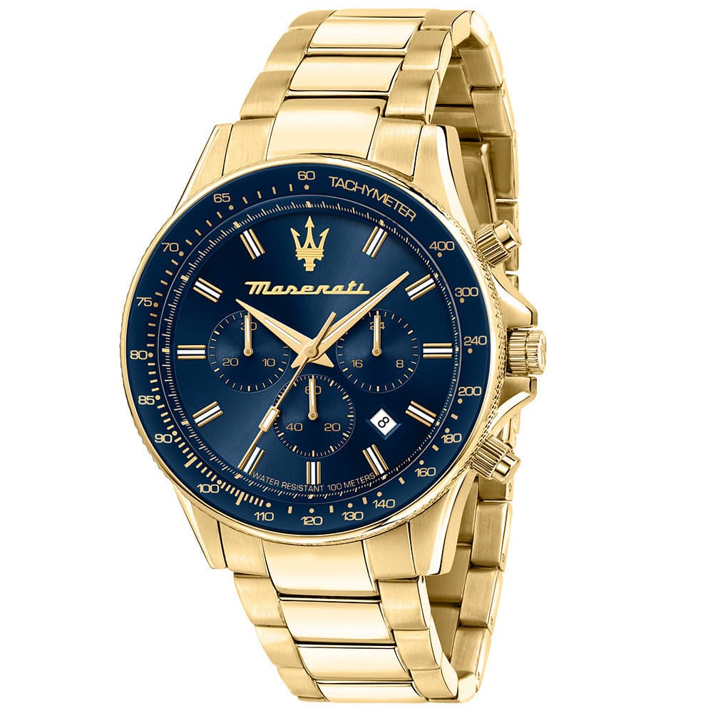 Maserati Montre Maserati Sfida en Métal Doré