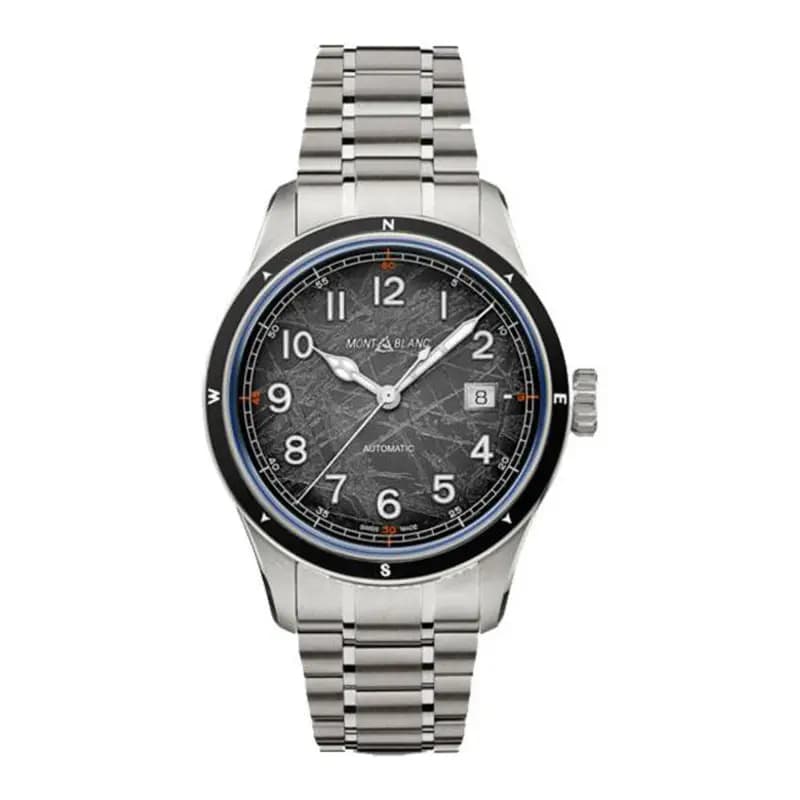 Montblanc Montre 1858 Automatic Date 0 Oxygen the 8000 MB130984