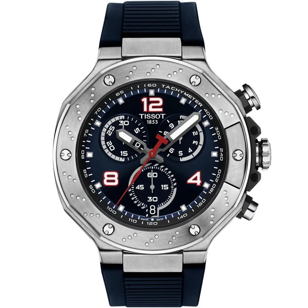 Tissot T-Race — cadran bleu