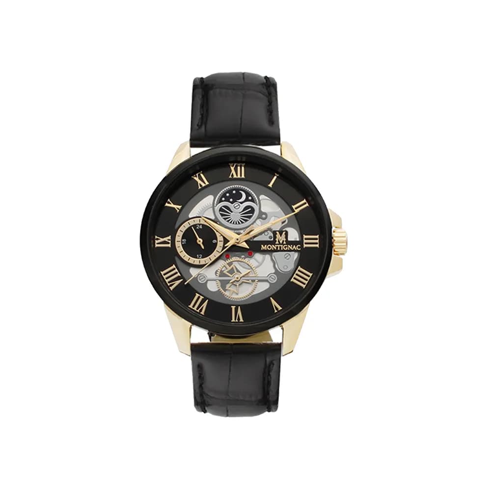 Montignac Montre quartz Homme Round Noir