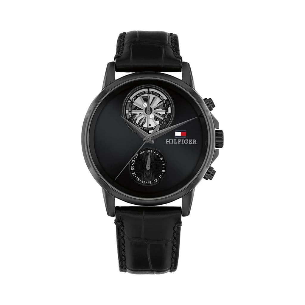 Tommy Hilfiger Montre Tommy Hilfiger Stewart Noir