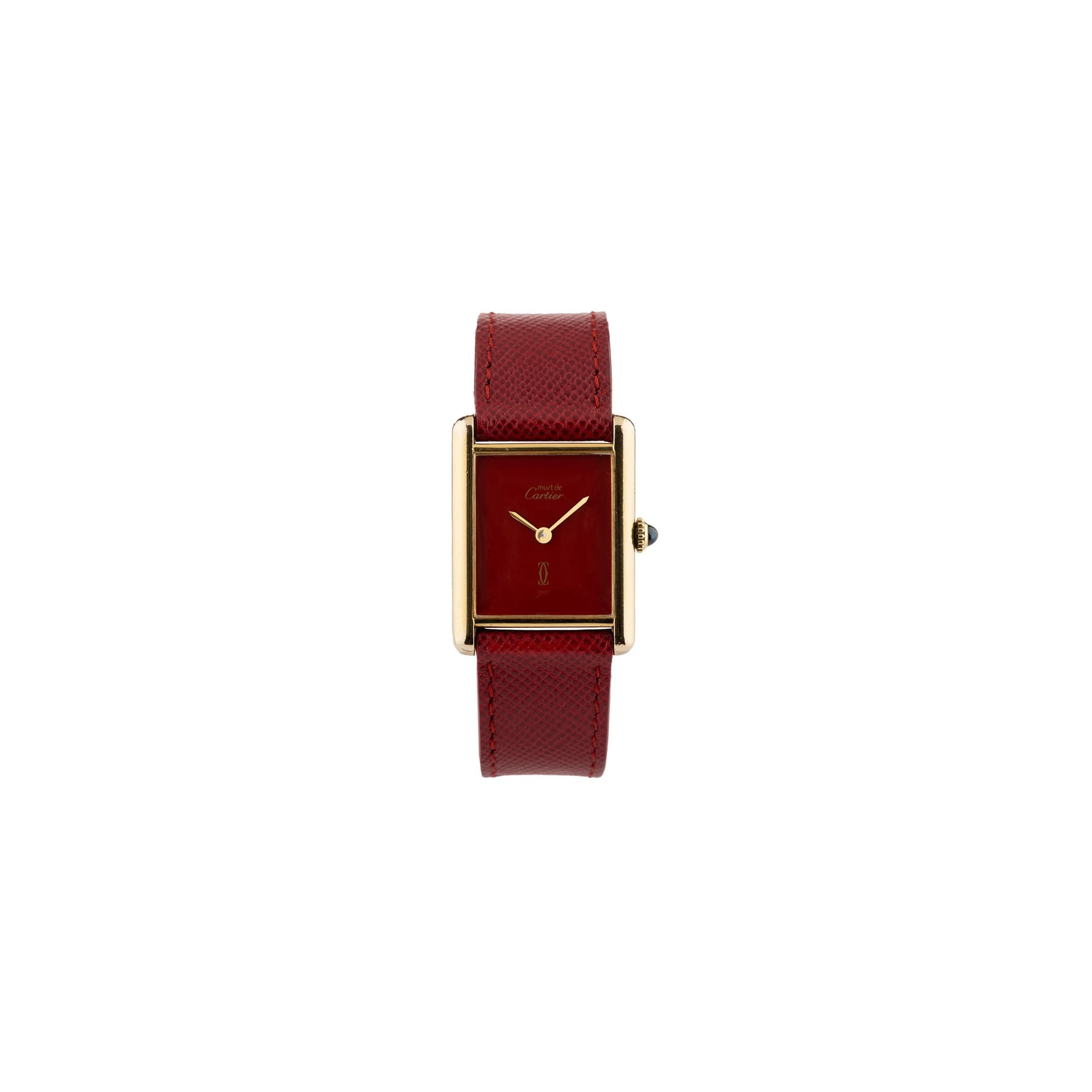 Cartier Tank Must — boîtier vermeil