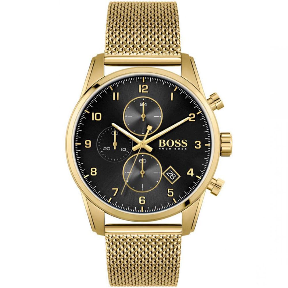 Hugo Boss Montre Boss en Acier Doré