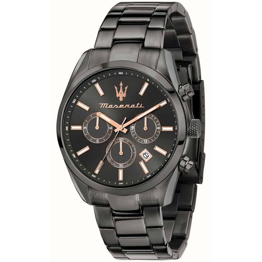 Maserati Montre Maserati Collection Attrazione en Acier et PVD Noir