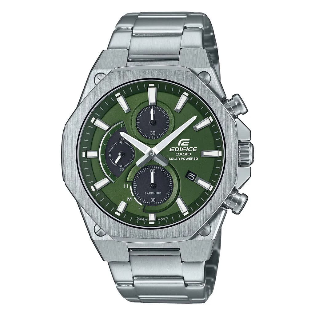 Casio Edifice EFS-S570D — cadran vert