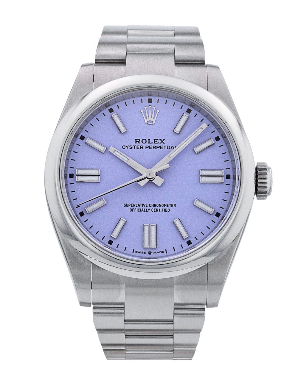 Rolex Oyster Perpetual 41 — boîtier acier