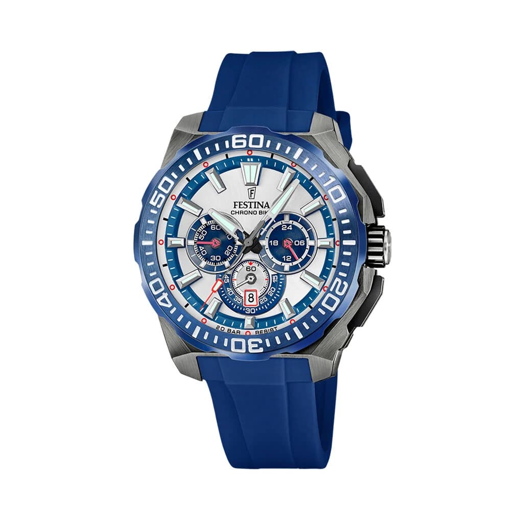 Festina Montre Festina Chrono Bike 3 Argenté