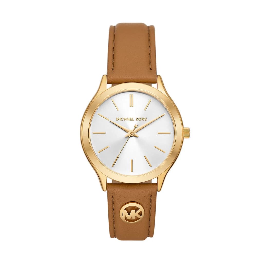 Michael Kors Montre quartz Femme Slim runway Argenté