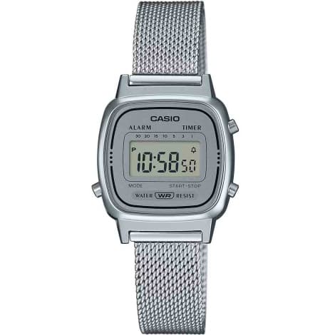 Casio Vintage Mini Collection — cadran argenté