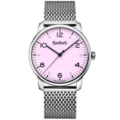 Hanhart Montre Hanhart Pioneer Silva Rosé Automatique diamètre 38.5 mm- 782.230-9428