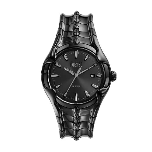 Diesel Montre Analogique Homme Diesel Acier Noir DZ2187