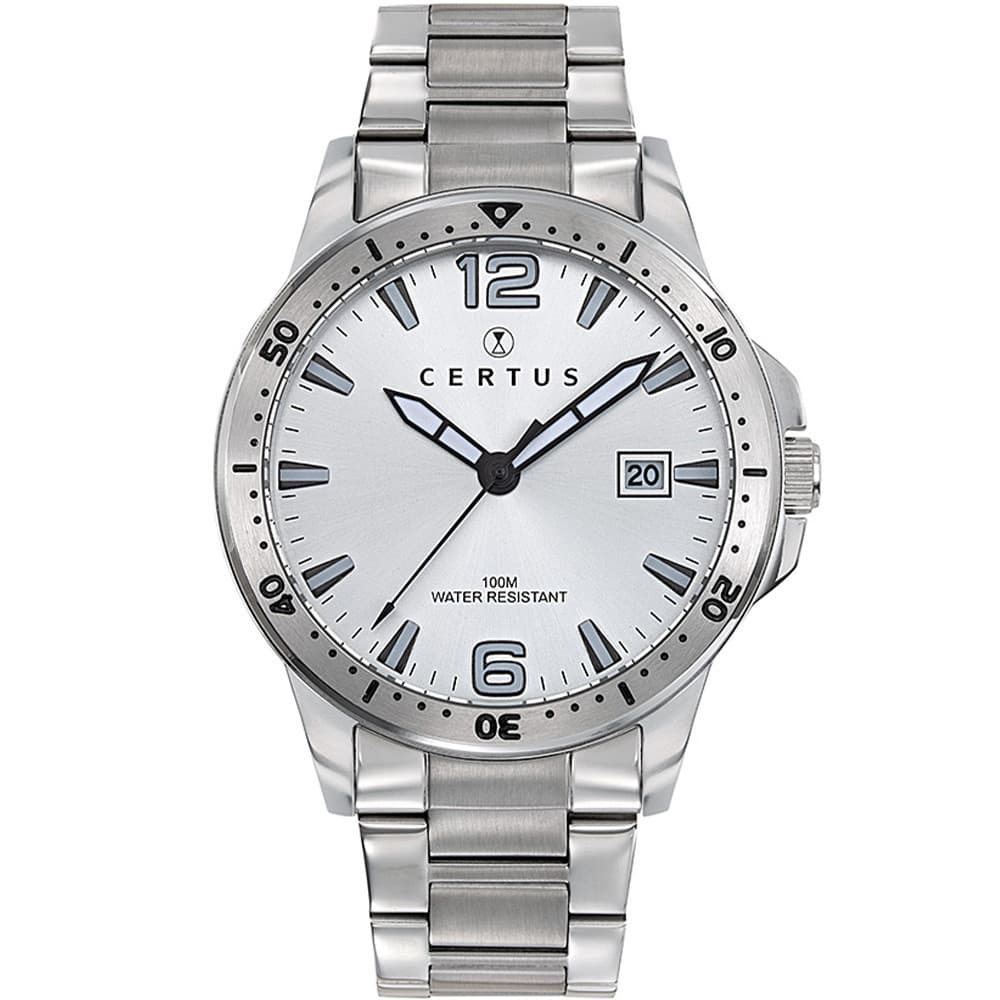 Certus Montre Certus en Acier Argenté