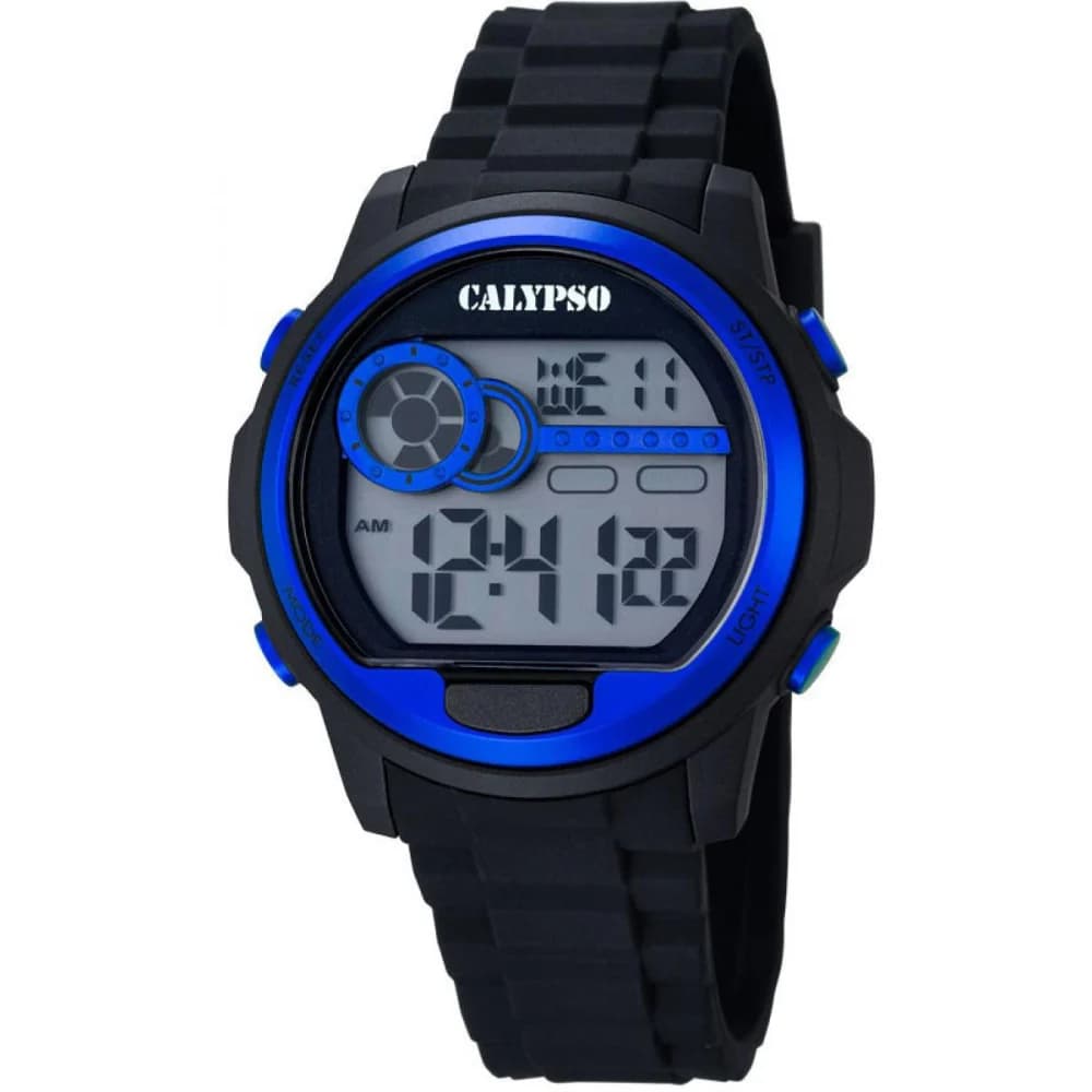 Calypso Montre Calypso en Plastique Noir